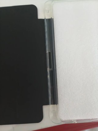Funda Tablet transparente y negri