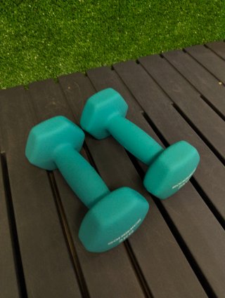 Set 2 Mancuernas 2kg Neopreno Songmics SYL904Q01