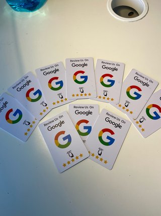 Carte Google NFC per Recensioni