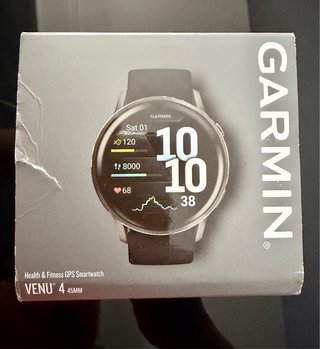 Smartwatch Garmin Venu 4 GPS 45mm Negro
