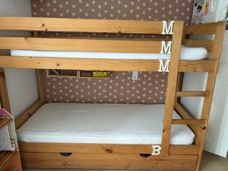 Litera nido madera LUFE (3 camas)