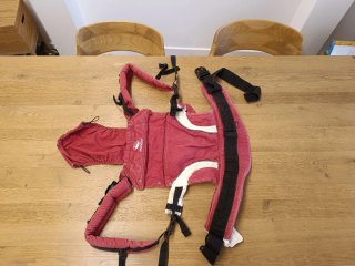 Mochila Portabebés Manduca Roja