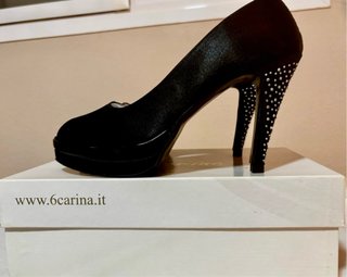 Zapatos de fiesta negros 6carina