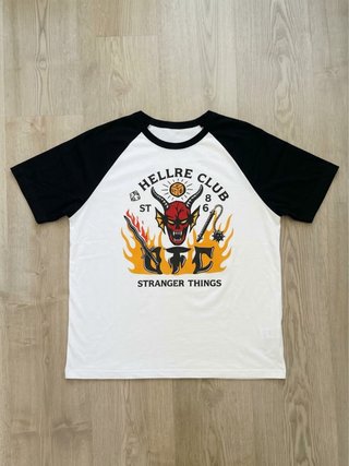 Camiseta Stranger Things Pull&Bear XL