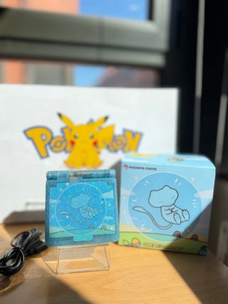 Nintendo Game Boy Advance SP pokemon baby Mew IPS5