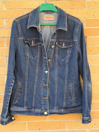 Cazadora Vaquera Encuentro Azul Talla 44