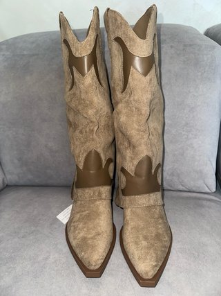 Stivali camperos beige
