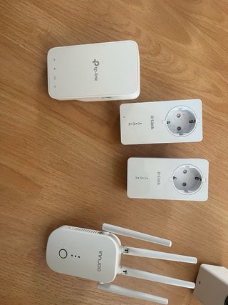 Adaptador ethernet y extendedor de señal wifi