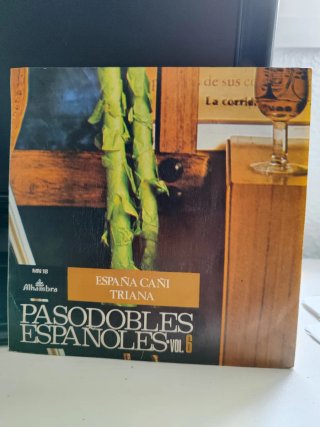 Lote 8 Vinilos Pasodobles de España