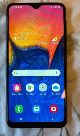 Samsung Galaxy A10 azul estado impecable