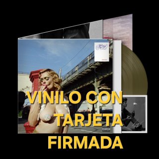 Troye Sivan She's the Best Vinilo tarjeta firmada