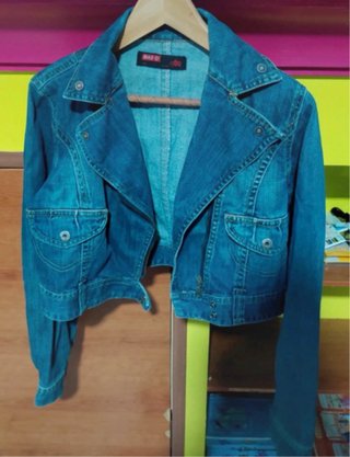 Chaqueta vaquera azul