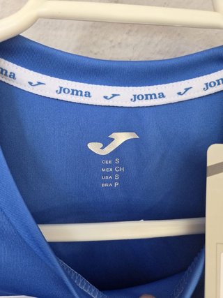 Camiseta Joma azul manga larga  Nueva