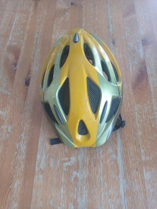 Casco de Ciclismo Amarillo y Verde