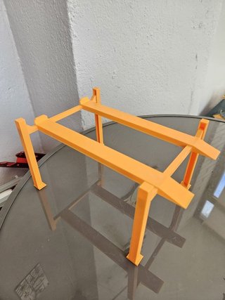 Elevador, expositor coches rc 1:18 3D