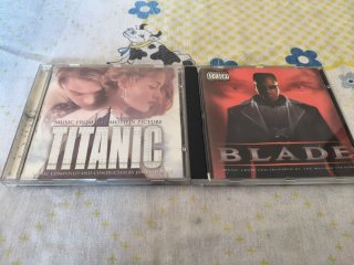 Pack 2 CDs Bandas Sonoras: Titanic y Blade