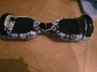 Hoverboard Patinete Eléctrico Diseño Newspaper