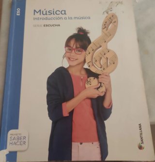 Libro Música 1º ESO Santillana