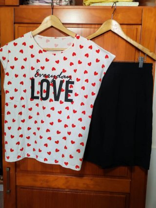 Conjunto de dos piezas mujer
