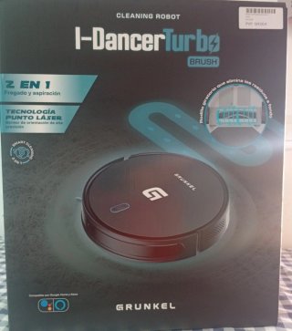 Robot Aspirador Grunkel I-DancerTurbo 2 en 1