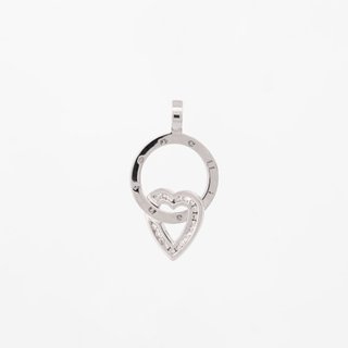 Colgante Antonelli Oro Blanco 18kt Diamantes