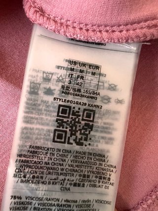 Sudadera Guess Rosa Talla M