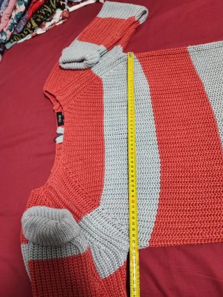 Jersey de punto rayas mujer Talla 42