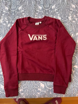 Sudadera Vans Granate Talla S