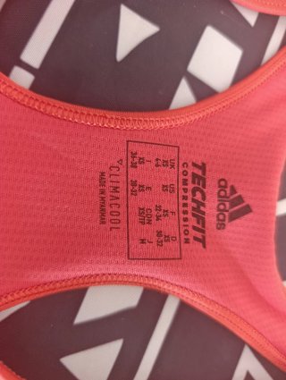 Sujetador deportivo Adidas Techfit