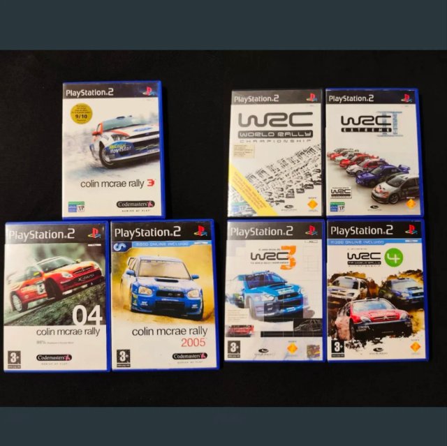 Lote Colin McRae Rally + WRC. PlayStation 2.
