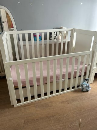Cuna Micuna con cajón y colchón