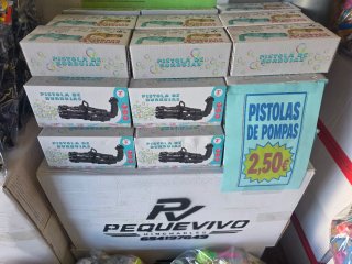 Pistola de Burbujas