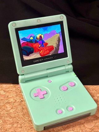 Game Boy Advance SP IPS 8 niveles – Mod GBA SP