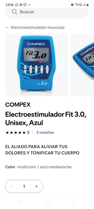 Electroestimulador Compex Fit 3.0