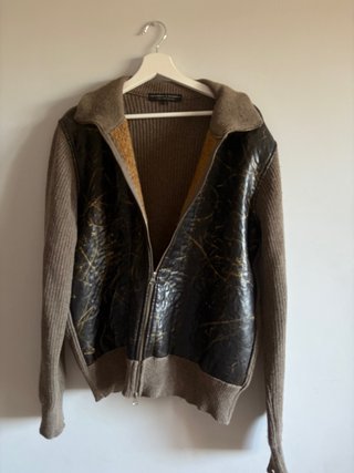 Chaqueta Punto y Ecopiel