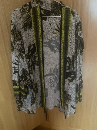 Kimono oversize estampado