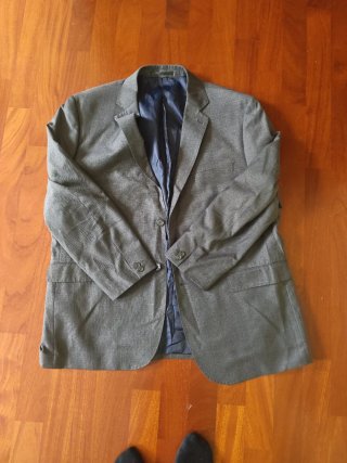 Giacca grigia uomo