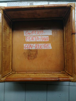 Carrellino porta piante con ruote