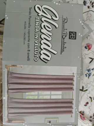 Tenda in velluto Renato Balestra