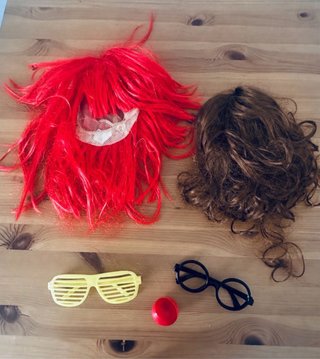 Pelucas y Accesorios Disfraces