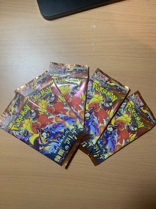 Pack 5 Sobres Pokémon Heat Wave Arena Japonés