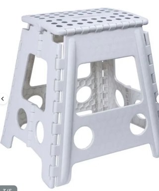 TABURETE PLEGABLE BLANCO 45 CM ALTUR