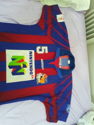 Camiseta Futsal Gavá años 90 (Matchworn) LNFS