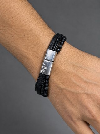 Pulsera Lotus negra