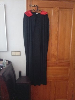 Túnica Harry Potter Negra y Roja Talla Única