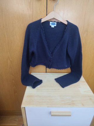 Torera de punto azul Marino talla 10