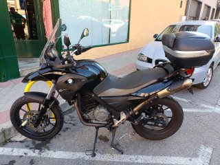 BMW F650GS Adventure Negra