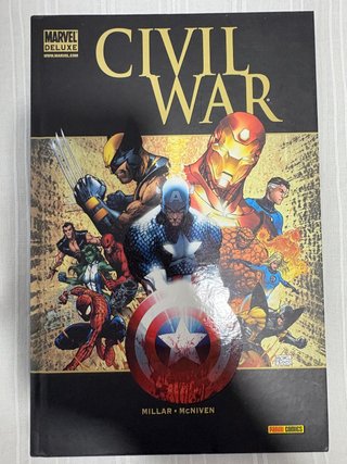 Civil War en formato Marvel Deluxe
