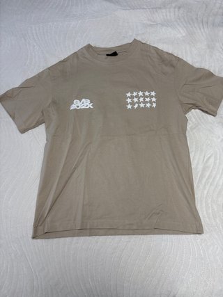 Camiseta H&M Beige Estrellas
