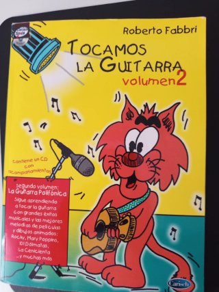 Libros Tocamos la Guitarra Vol. 1 y 2